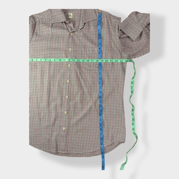 Peter Millar‎ Men’s 100% Cotton Button Down Shirt Size L - Picture 5 of 7